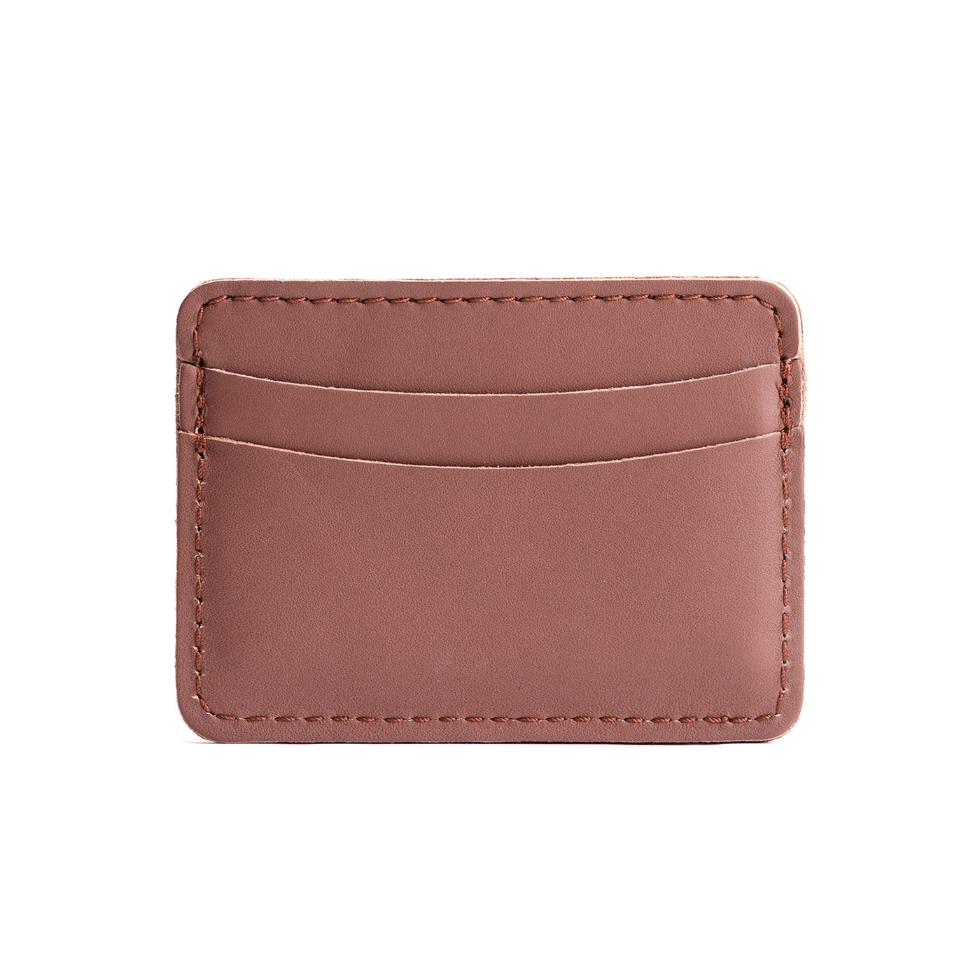 Sunkissed | Minimalist leather wallet with card slots and PLG logo