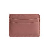 Sunkissed | Minimalist leather wallet with card slots and PLG logo