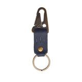 Night Owl Short | leather logo branded keychain 