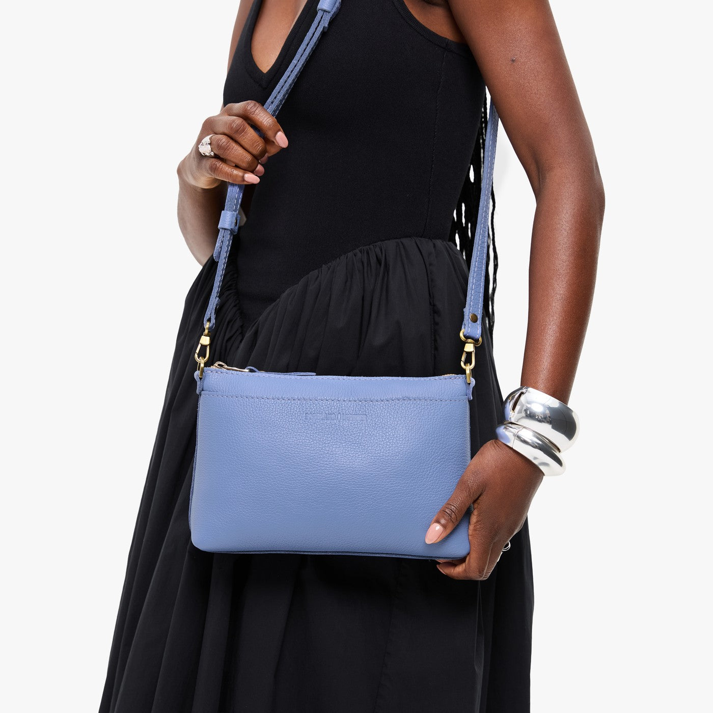 Aster*Classic | Zip top crossbody bag with detachable strap