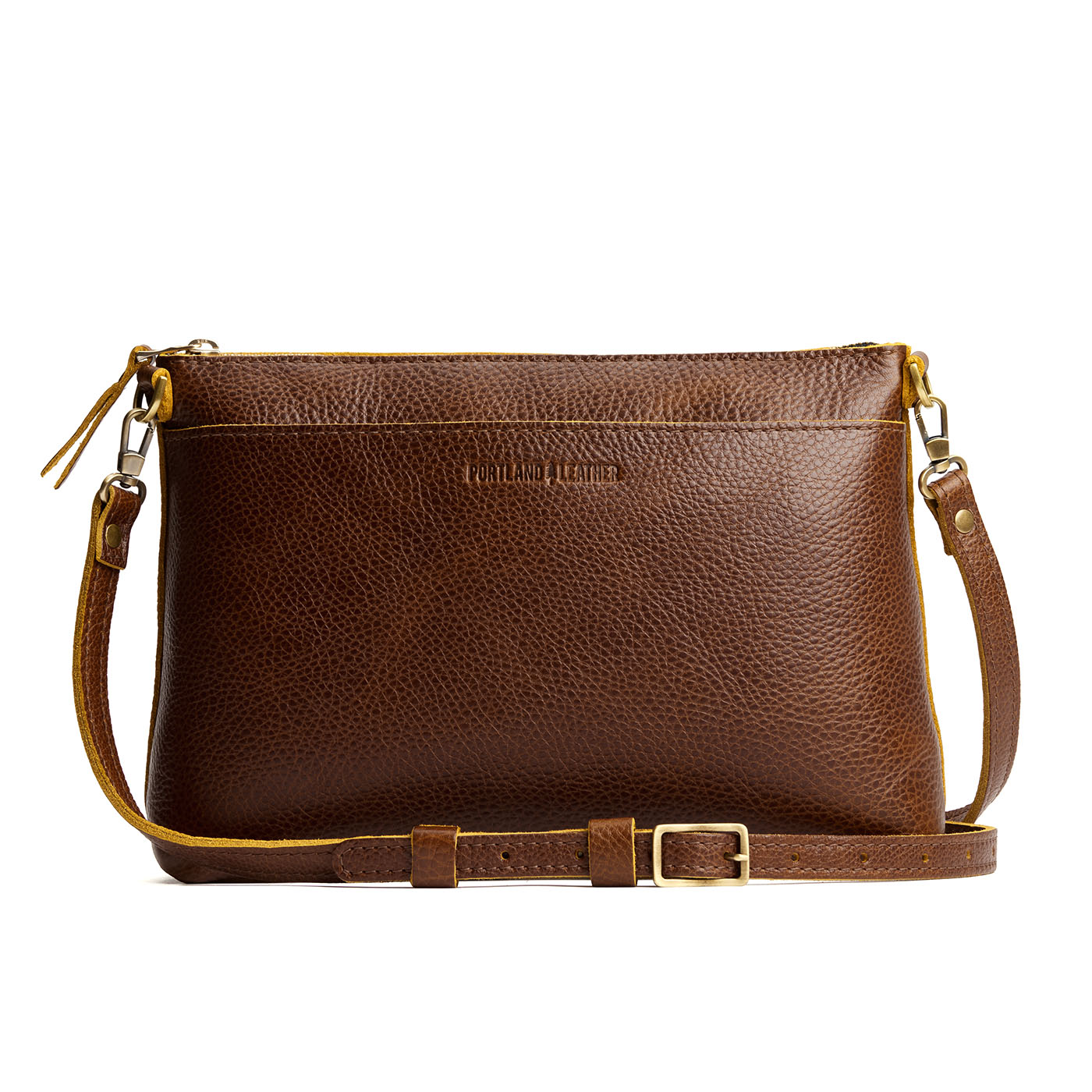 Asheville*Large | Zip top crossbody bag with detachable strap