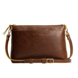 Asheville Large | Zip top crossbody bag with detachable strap