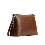 Asheville Large | Zip top crossbody bag with detachable strap