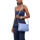 Aster Large | Zip top crossbody bag with detachable strap