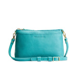 Seafoam Classic | Zip top crossbody bag with detachable strap