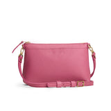 Wild Rose Small | Zip top petite crossbody bag with detachable strap