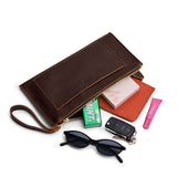 Coldbrew Large | Wristlet pouch with front pocket and zipper closure