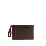 Coldbrew Small | Wristlet pouch with front pocket and zipper closure