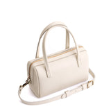 Bone Small | Mini duffle shaped handbag with crossbody strap