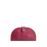 Anemone | Semicircle bifold wallet with snap closure