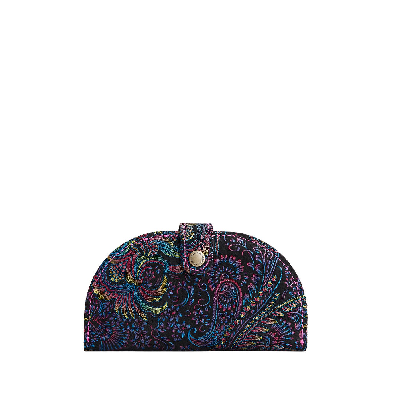Carnival | Semicircle bifold wallet with snap closure