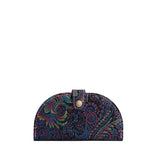 Carnival | Semicircle bifold wallet with snap closure