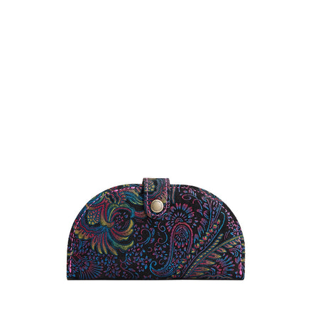 Carnival | Semicircle bifold wallet with snap closure