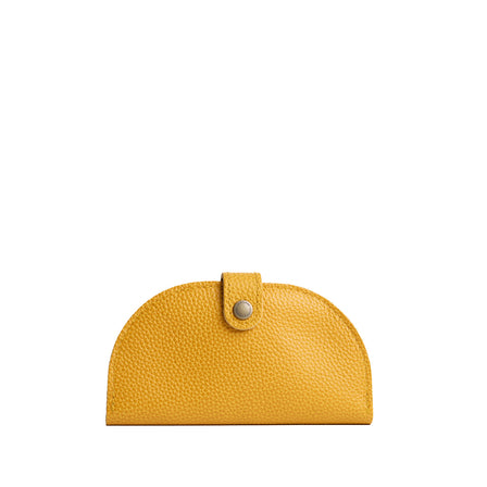 Sunshine | Semicircle bifold wallet with snap closure