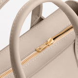 Dragon Bone ANY Zipper | Petite tote purse with structured leather handles and crossbody strap