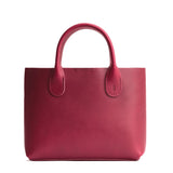 Berry Good Large Classic | Mid-size tote purse with  structured leather handles and crossbody strap