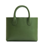 Cactus Large  | Mid-size tote purse with structured leather handles and crossbody strap