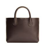 Grizzly Large | Mid-size tote purse with structured leather handles and crossbody strap