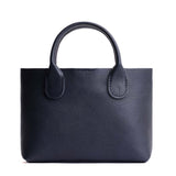 Night Owl Large | Mid-size tote purse with  structured leather handles and crossbody strap