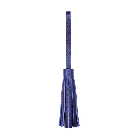 Cobalt*Classic | Fringed leather tassel with leather loop