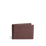 Trailstone | Bifold leather wallet with card slots closed