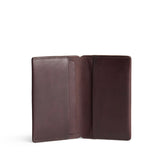 Trailstone | Leather bifold card holder wallet open