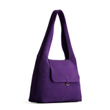 Imperial Medium | Slouchy triangle shaped shoulder bag with a flap