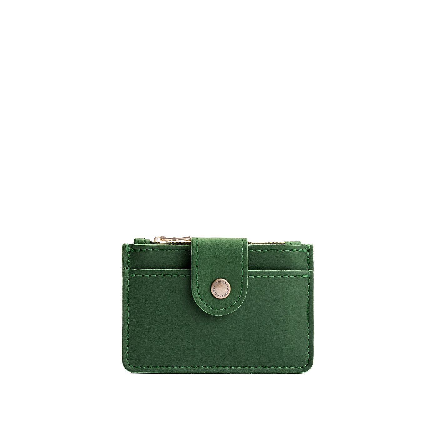 Aruba | Compact wallet with snap closure and zippered pouch