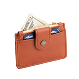 Clownfish | Compact wallet with snap closure and zippered pouch