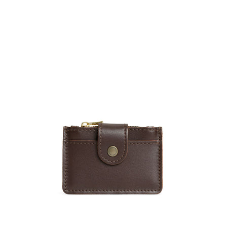 Grizzly | Compact wallet with snap closure and zippered pouch