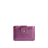 Ultra Violet | Compact wallet with snap closure and zippered pouch