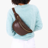 Coldbrew | Model wearing a sling bag with front zipper