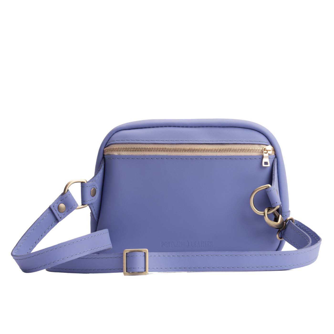 Jacaranda | Rectangular sling bag with zipper and tree logo