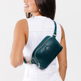 Lagoon | Model wearing sling bag on back