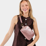 Supernova | Rectangular sling bag with zipper and tree logo