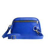 Astro Blue | Rectangular sling bag with zipper and tree logo