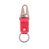 Cherry Short | leather logo branded keychain