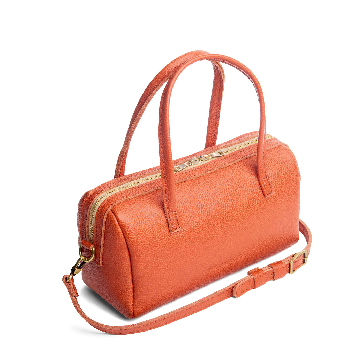 Koi*Large | Mini duffle shaped handbag with crossbody strap