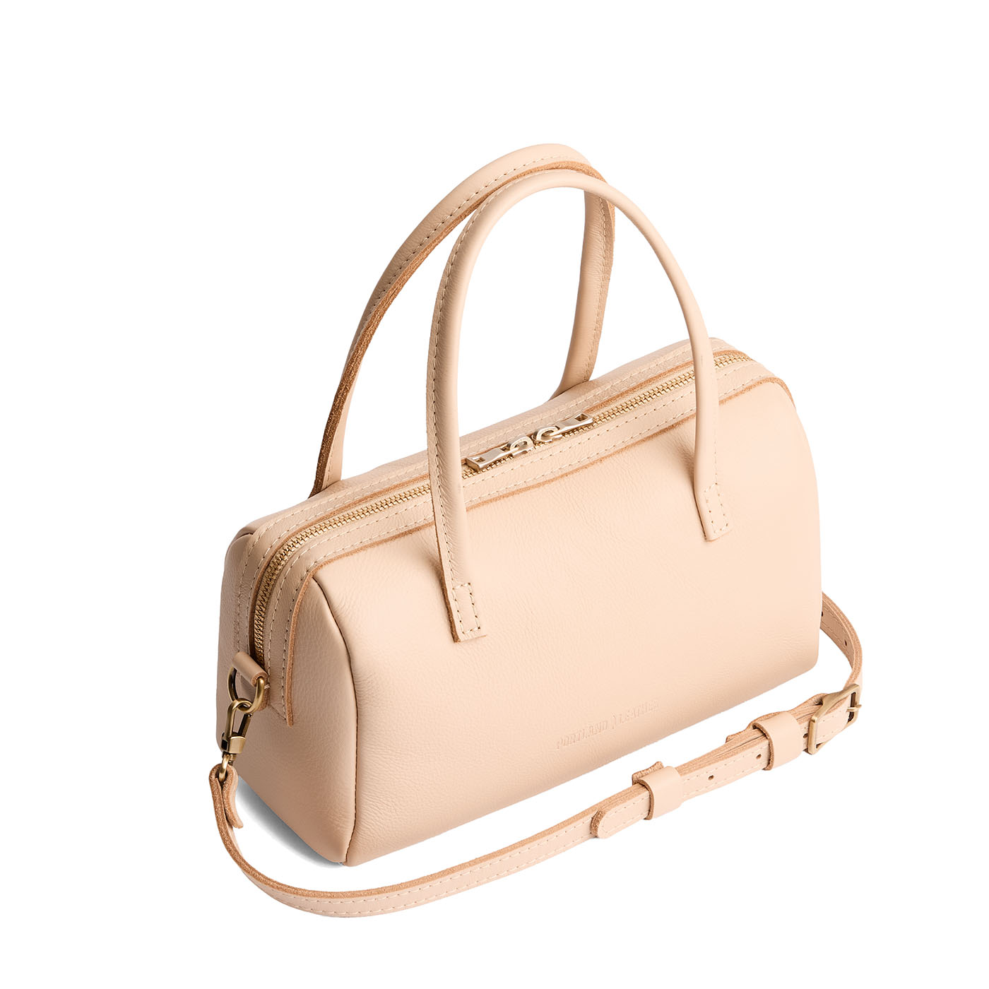 Moonflower*Large | Mini duffle shaped handbag with crossbody strap
