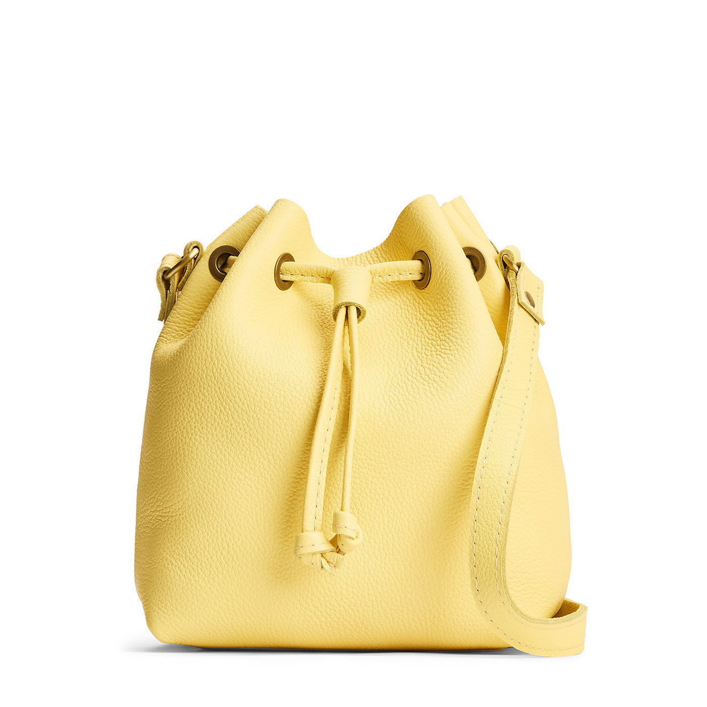 Butter Bliss*Small | Slouchy crossbody bag with leather drawstring closure
