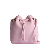 Pinkaboo Small | Slouchy crossbody bag with leather drawstring closure