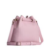 Pinkaboo Small | Slouchy crossbody bag with leather drawstring closure