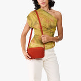 Paprika Small | Rectangular crossbody with adjustable strap