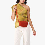 Paprika Small | Rectangular crossbody with adjustable strap
