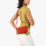 Paprika Small | Rectangular crossbody with adjustable strap