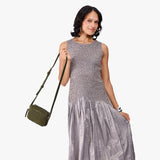 Verdant Small | Rectangular crossbody with adjustable strap