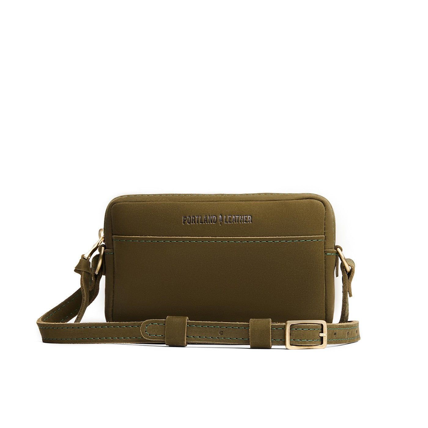 Verdant*Small | Petite rectangular crossbody with adjustable strap