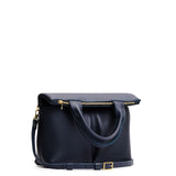 Night Owl Small | Convertible tote clutch crossbody with two large front pocket and top carry handles folded into a clutch
