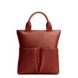 Nutmeg Small | Convertible tote clutch crossbody with two large front pocket and top carry handles