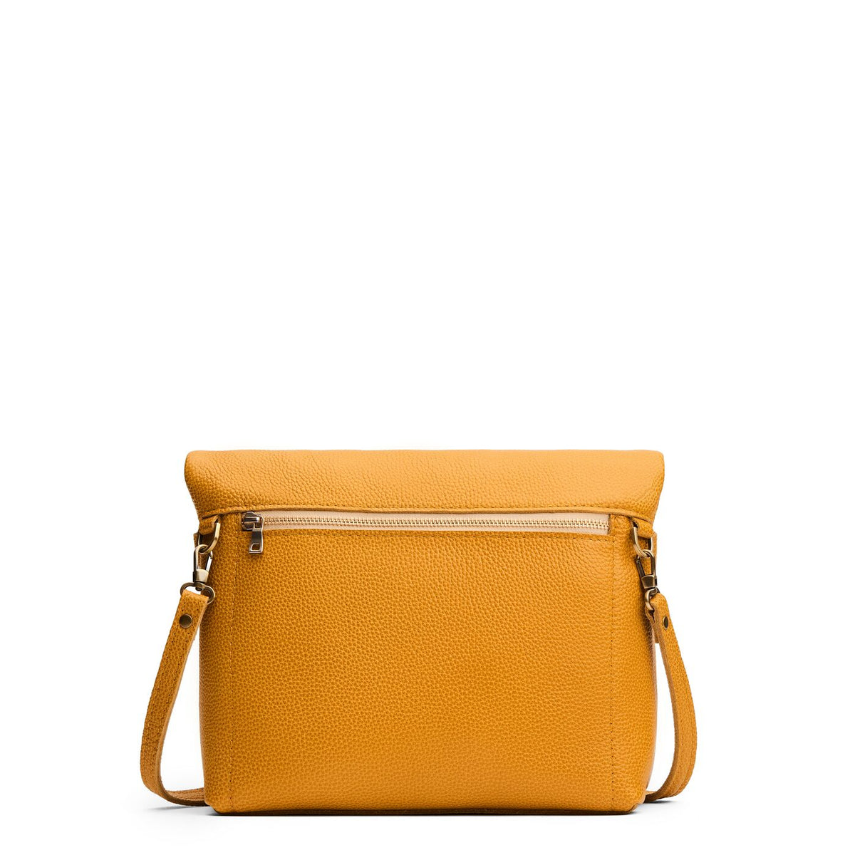 Sunshine*Small | Convertible tote clutch crossbody with a back zipper pocket folded into a clutch